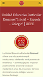 Mobile Screenshot of emanuel.edu.ec